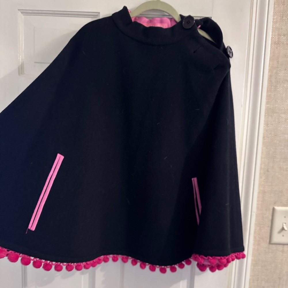 CK Bradley vintage Pom Pom cape listed as zero but this is one size. Fit 0-12